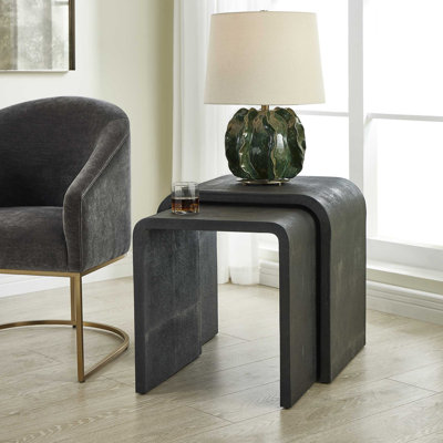 Ensemble de 2 tables gigognes Uttermost Interpose