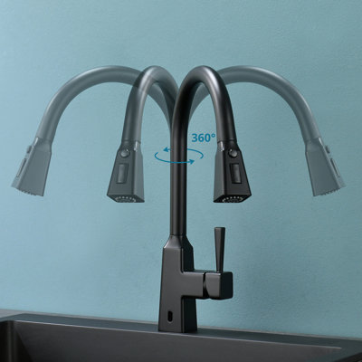 Touchless Kitchen Faucet,Hands Free Automatic Smart Kitchen Faucet