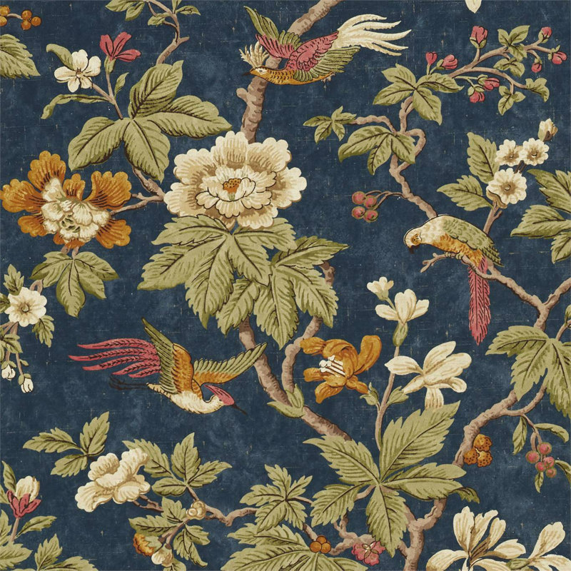 Lophura Fabric, Navy