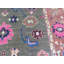 Tapis oriental vert Oushak noué à la main 8 x 9 pi 9 po G14964