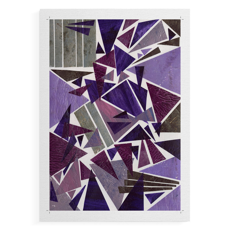 Rêve mauve I - Impression sur toile seulement - NON-CADRE, H 36 po x l 24 po