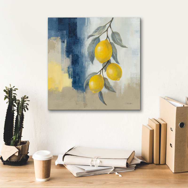 «Lemons From The South 2» par Silvia Vassileva, art mural sur toile