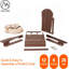 Ensemble de 2 chaises pliantes Adirondack avec coussin, surdimensionné en Hdpe et résistant aux intempéries-103555380