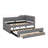 Full Size Upholstered Daybed With Trundle And Drawers-185398103