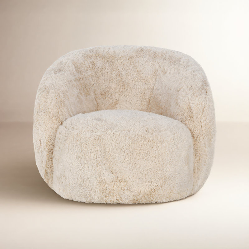 Adley Plush Swivel Accent Chair