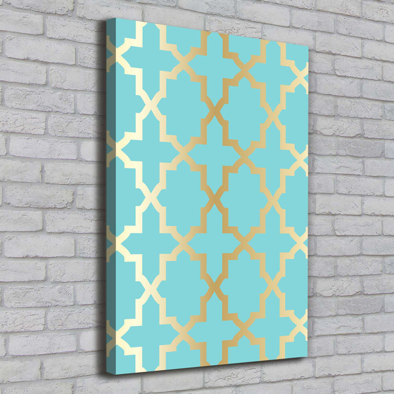 Arabic Pattern - Wrapped Canvas Print