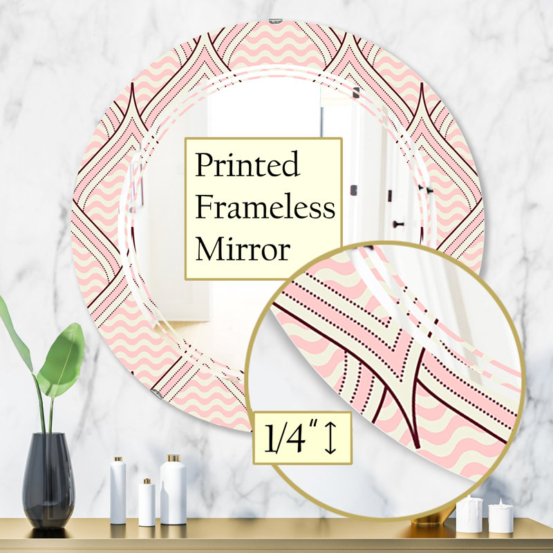 Triple miroir décoratif sans cadre Cottage C, H 31,5 po x l po
