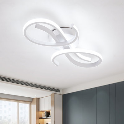 Modern Integrated LED Flush Mount Ceiling Light