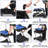 2-Tier Portable Collapsible Utility Cart Shopping Cart