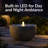 Round Bowl LED Outdoor Bubble Fountain - Gray-1345597759-1345597753