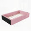 Lit plateforme tapissier avec garde-corps et station de charge-202566975