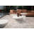 KYLIX Side Table Small Concrete Round End Table 35 x 35 x 47 cm-102038904