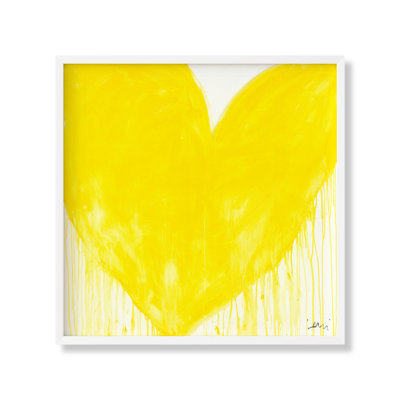 Love at First Sight Art Print -  Kerri Rosenthal, KR23-16246 - MLT - PRNT+WHTFRM - 24x24