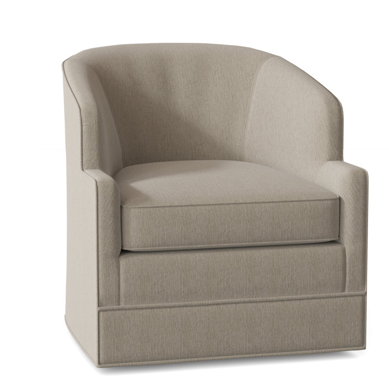 Manning Swivel Barrel Chair, Linen (3156 72)