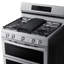 Samsung 6,0 pi³ pi. Cuisinière à gaz autoportante intelligente avec Flex Duo? Et friture-64356398