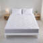Protège-matelas blanc matelassé à poches profondes-950112955