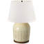 Ralph Lauren Halifax 28" Cordless Pierced Ceramic Table Lamp in Coconut with Linen Shade
