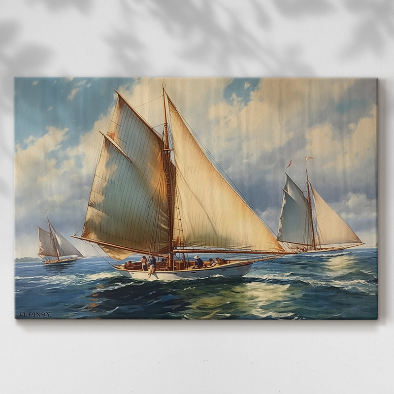 Nautical Series-CCxxxi -Galerie enveloppée Cavas, 24 x 36