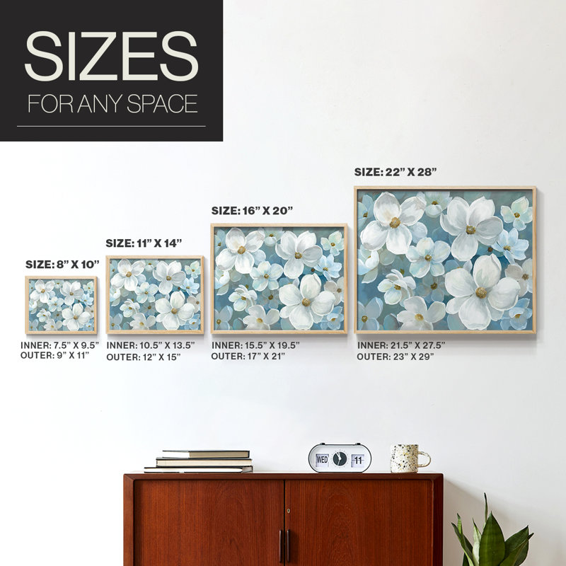 Expression -Framed Print - Restickable, 16" H x 20" W, Natural