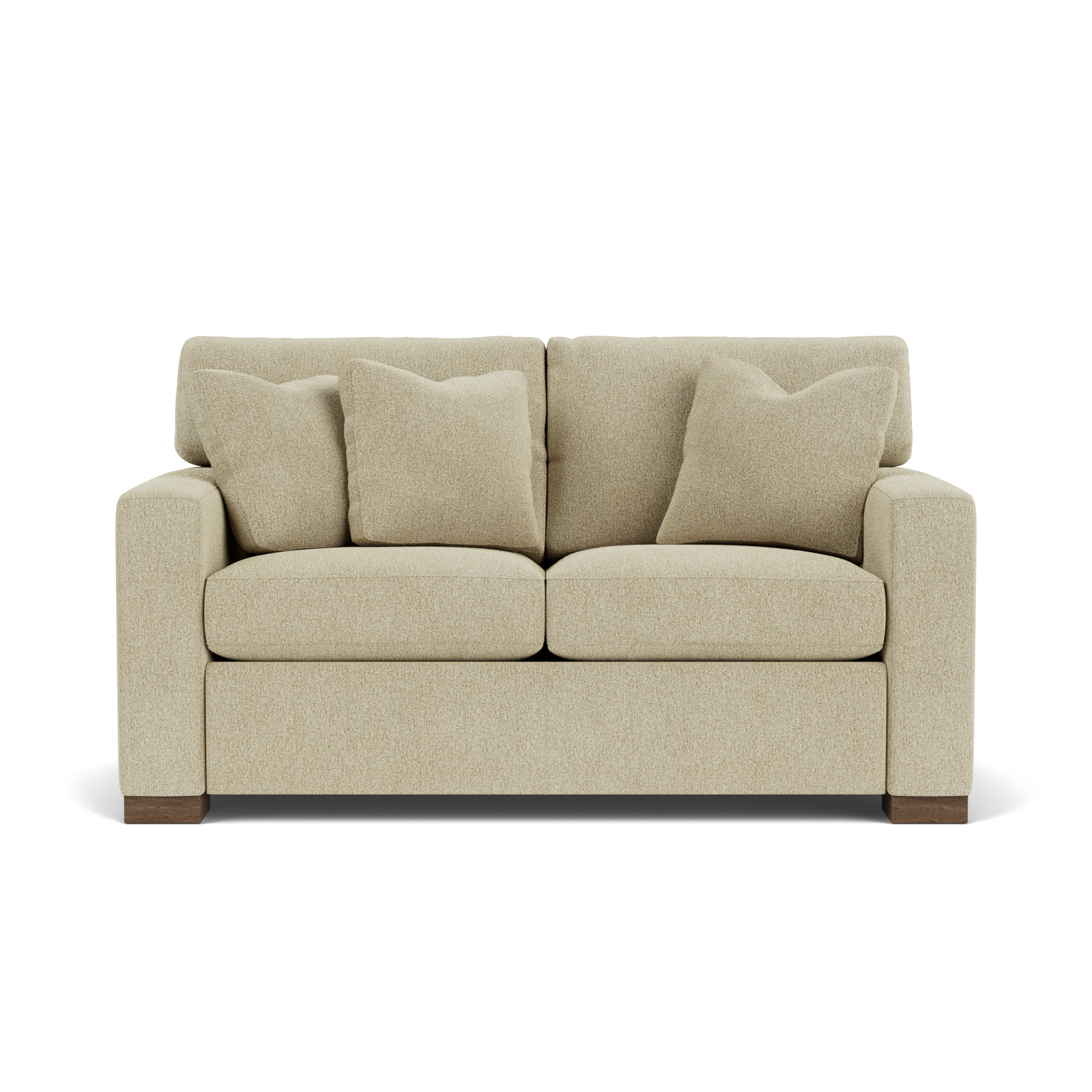 Anderia 63'' Upholstered Loveseat, Antique Polypropylene/Olefin