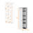 1-Door Multistorage Kitchen Pantry-686420483