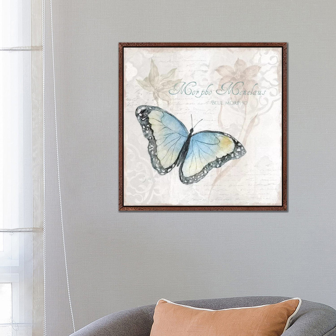 Postkarte Schmetterling III von Tava Studios - Galerie-verpackte Leinwand Giclée auf Leinwand