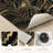 Art Deco Non-Slip Washable Kitchen Mats