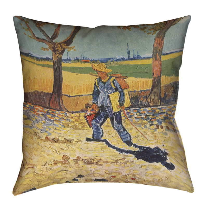Housse de coussin d'intérieur Vincent Van Gogh, 26 po x 26 po