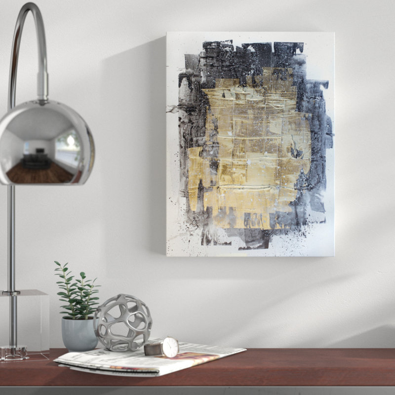 Midnight Gold by Kent Youngstrom - Wrapped Canvas Painting, 51 cm H x 38 cm W