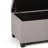 Dover 36"W Upholstered Linen Look Fabric Contemporary Rectangular Storage Ottoman with Lift Top-161001865