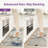 Non-Slip Kitchen Rug Set, Washable Waterproof Abstract Floor Mat-741447007