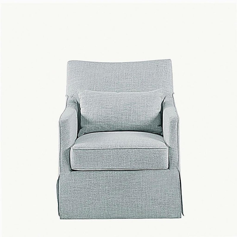 Chaise pivotante à jupe