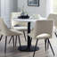 Esman Round Metal Base Dining Table-1001321788