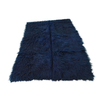 Tapis bleu marine Nick