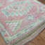Tapis de couloir en laine Oushak fait à la main Bungalow Rose