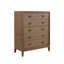 Commode 5 tiroirs au fini latté