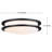 Hanz Selectable LED 2700K, 3000K,3500K, 4000K, 5000K Flush Mount Ceiling Light-1467448764-1467448769