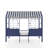 Forest Metal Twin Loft Bed-230243626