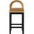 Saddle Velvet Seat/Black Frame