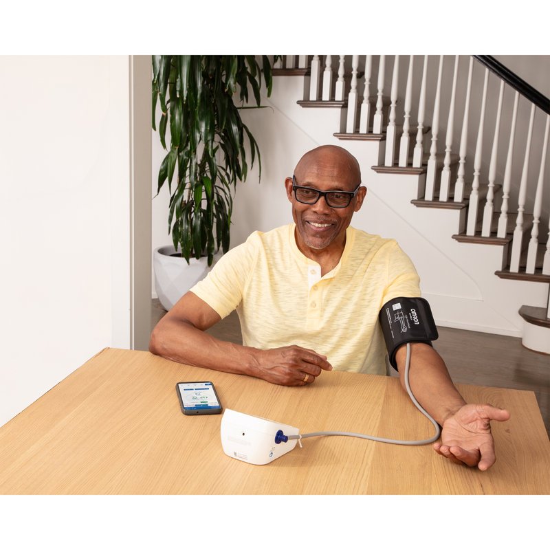 Omron® 5 Series® Upper Arm Blood Pressure Monitor With D-Ring Cuff
