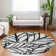 Premium Machine Washable Lisse Black Rug
