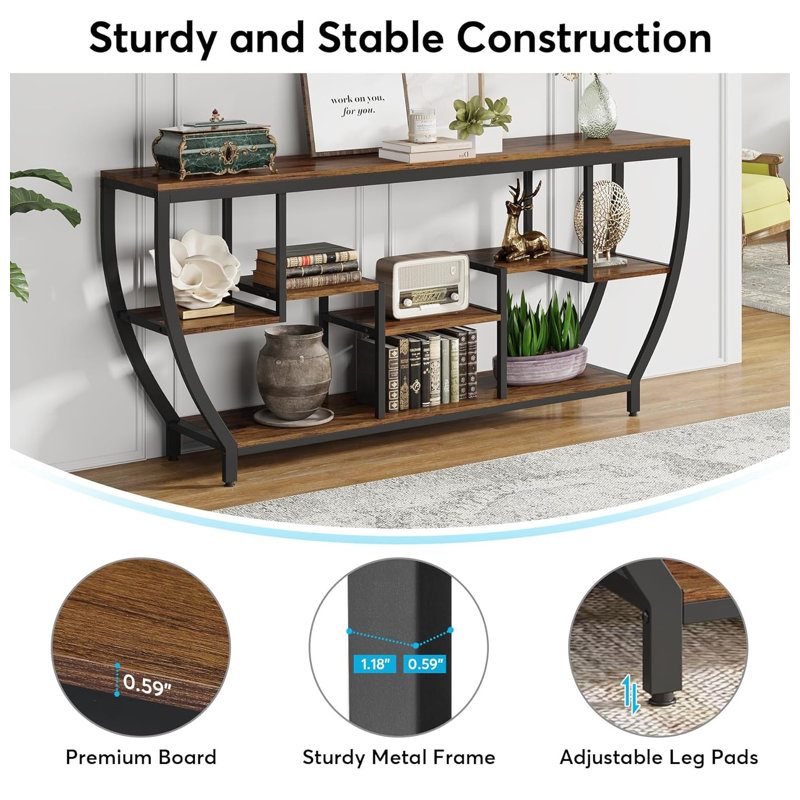 17 Stories Faithlyn 70.86'' Console Table