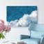 Crisp Clouds - Wrapped Canvas Painting-56655366
