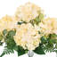 Bouquet de tiges de fleurs d'hortensia artificielles-431098049