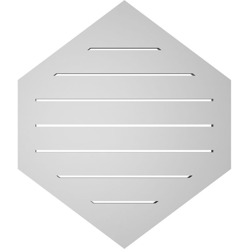 Pente verticale verticale en uréthane 9 pi, H 28 po x l 24 po x P 1,5 po