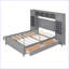 Lit plat avec fonction de rangement-1144809756