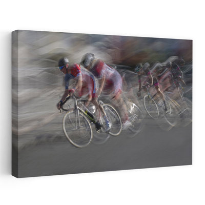«Dynamic Cycling Motion», impression murale contemporaine