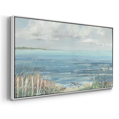 Lively Cove- Framed Gallery Wrapped Canvas -Ready to Hang