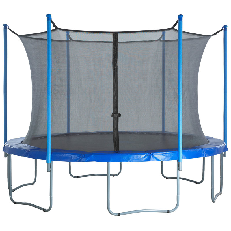 Trampoline Replacement Enclosure Surround Safety Inside Net for 10ft Frame using 6 Straight Poles