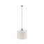 Luminaire suspendu en métal avec abat-jour tambour